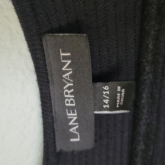 Lane Bryant Casual Office colorblock Ribbed Button Front Cardigan 14/16 - Picture 3 of 9